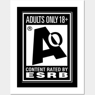 AO for Adults Only Posters and Art